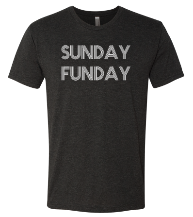 CBUS TEES SUNDAY FUNDAY t-shirt