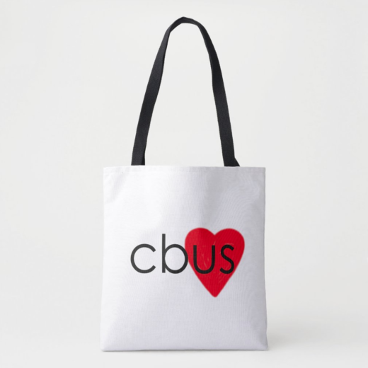 CBUS TEES logo tote